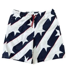 DSG Boys' Rec Short Pure White Bold Star size XL 18 NWT